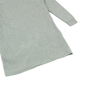 Alexander McQueen Grey Embroidered T-Shirt Dress