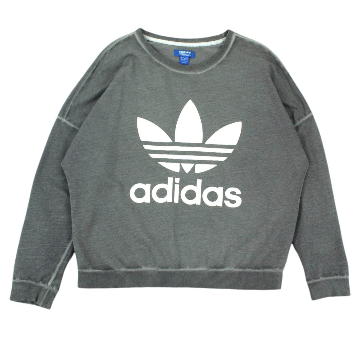 Adidas Grey Logo Sweatshirt