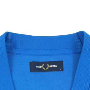 Fred Perry Blue Cardigan