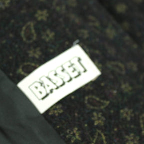 Vintage Basset Fitted Paisley Pattern Jacket