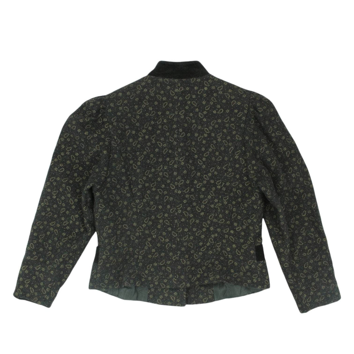 Vintage Basset Fitted Paisley Pattern Jacket