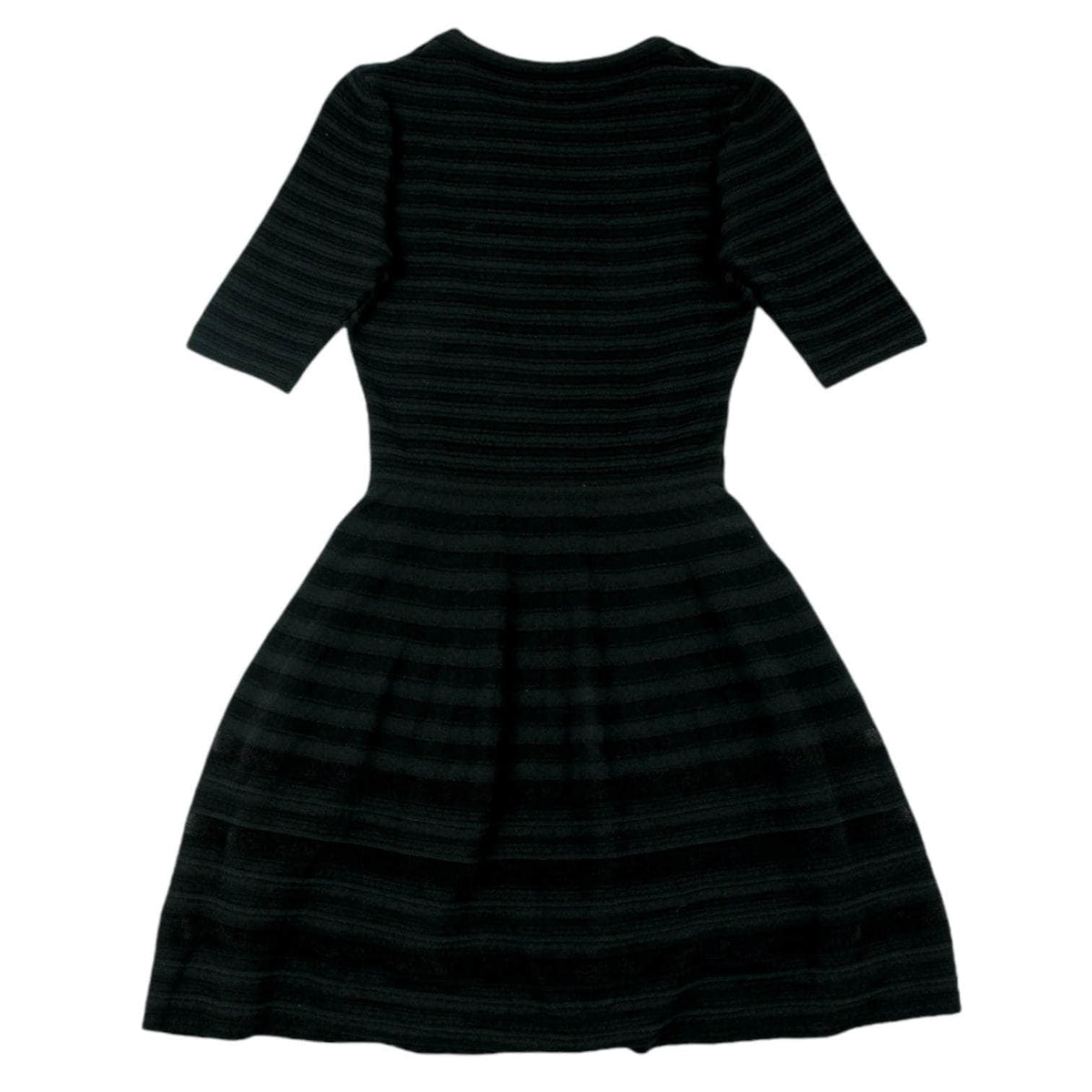 Missoni Black Ribbed Mini Dress