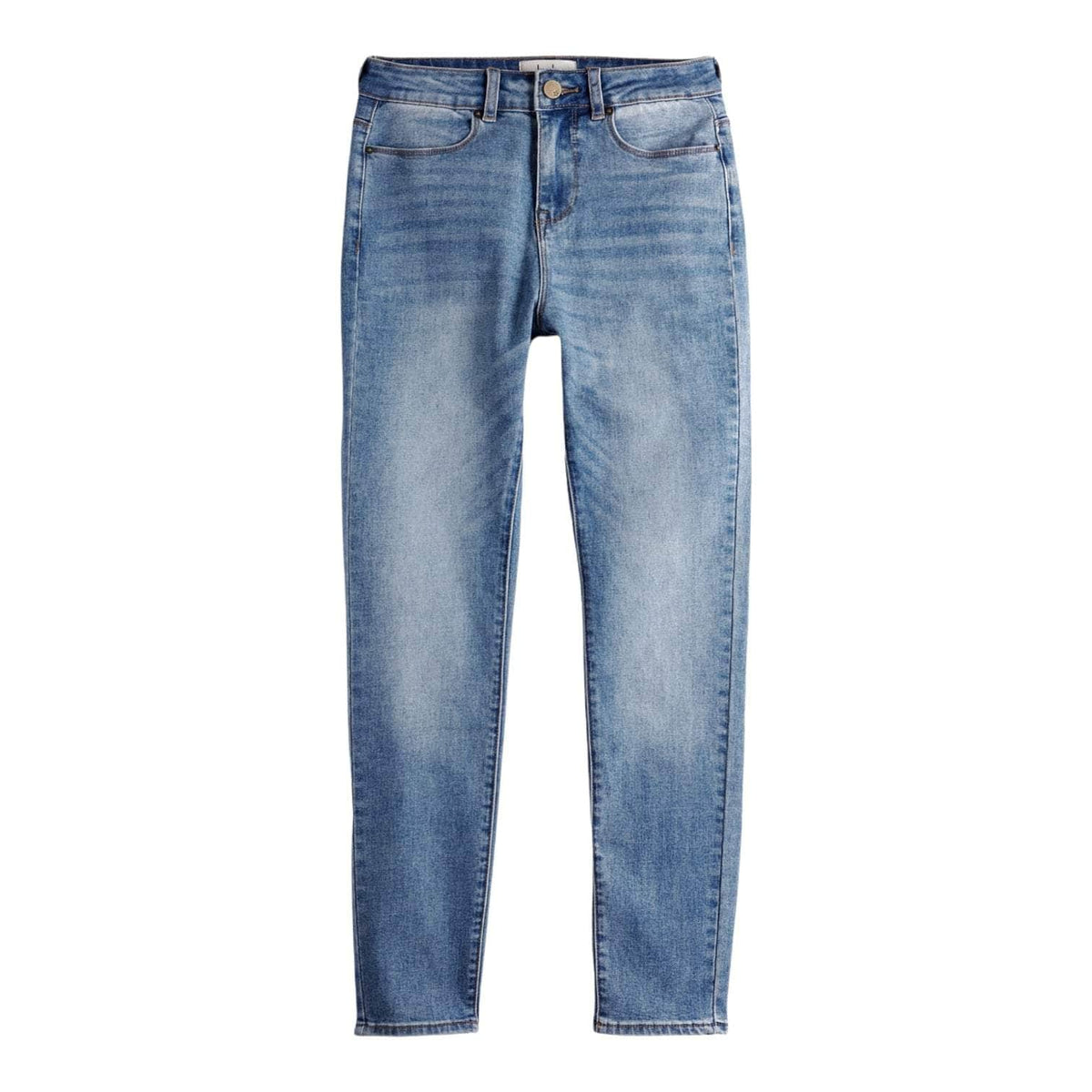 Hush Mid-Blue "Holly" Cropped Jeans