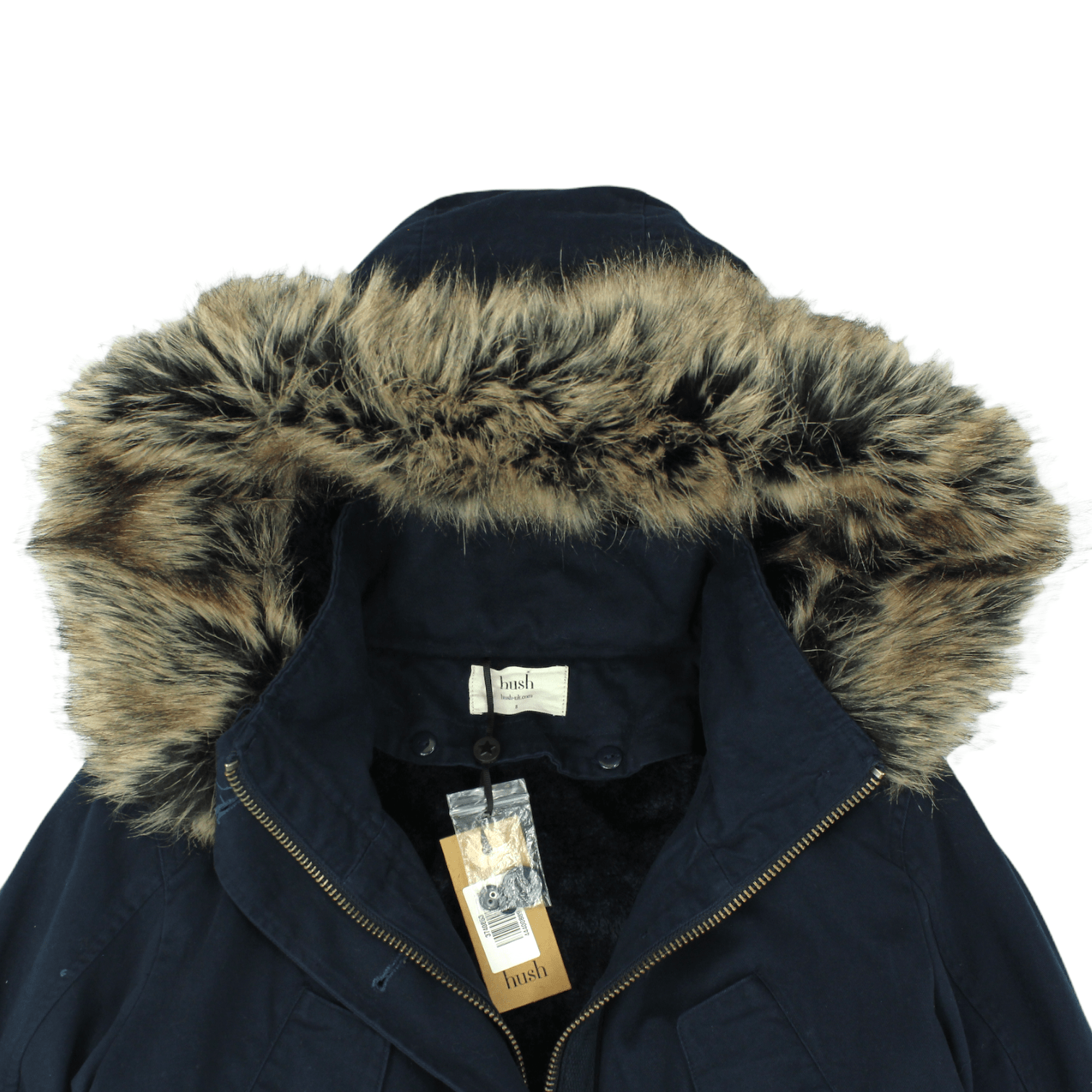 Hollister faux fur hot sale lined parka