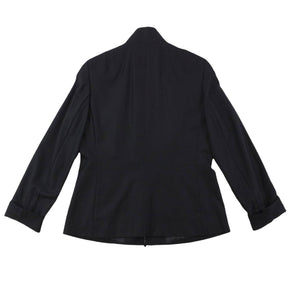 Akris Navy Fitted Jacket