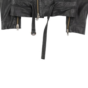 Bolongaro Trevor Black Leather Jacket