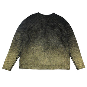 Hush Gold "Aura" V-Neck Chunky Knit Jumper