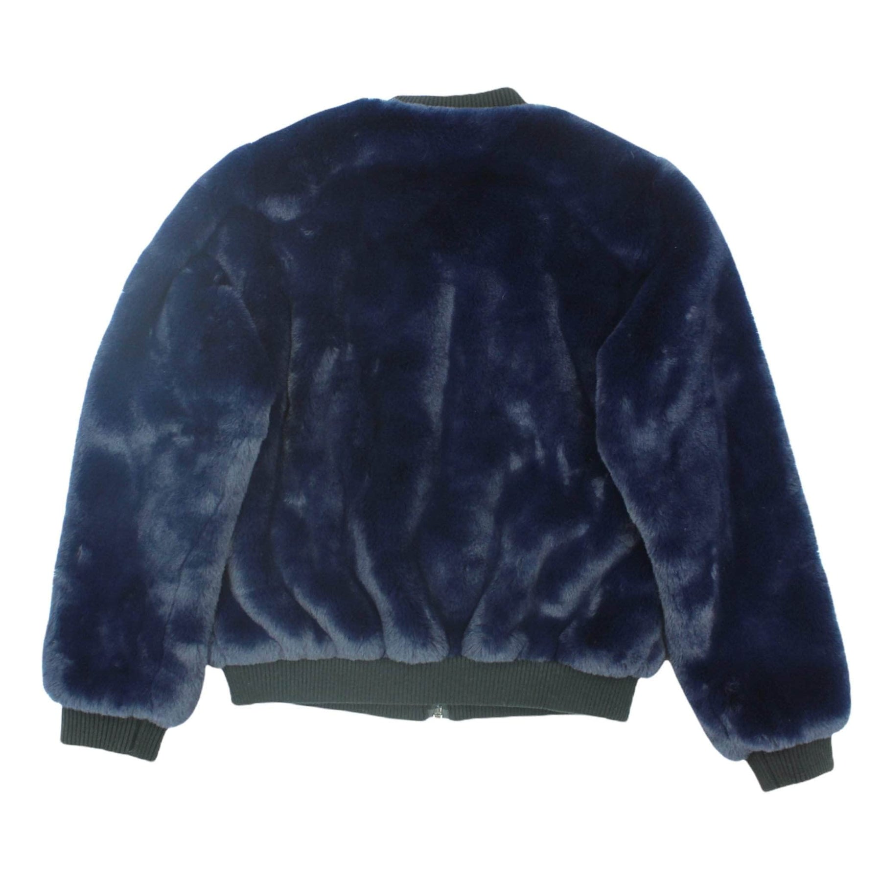 Hush Navy "Kanza" Faux Fur Bomber