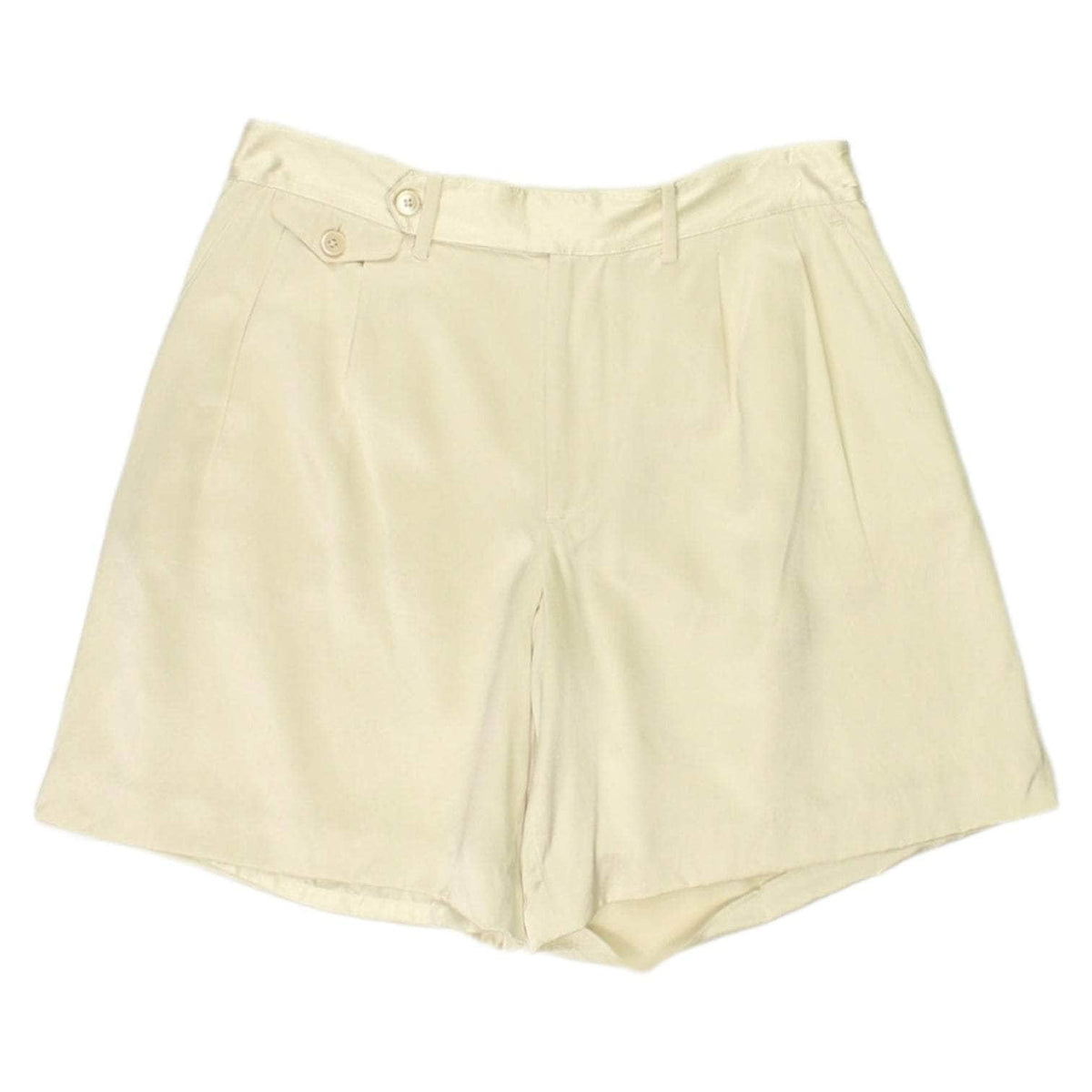 Ralph Lauren Cream Satin Dress Shorts