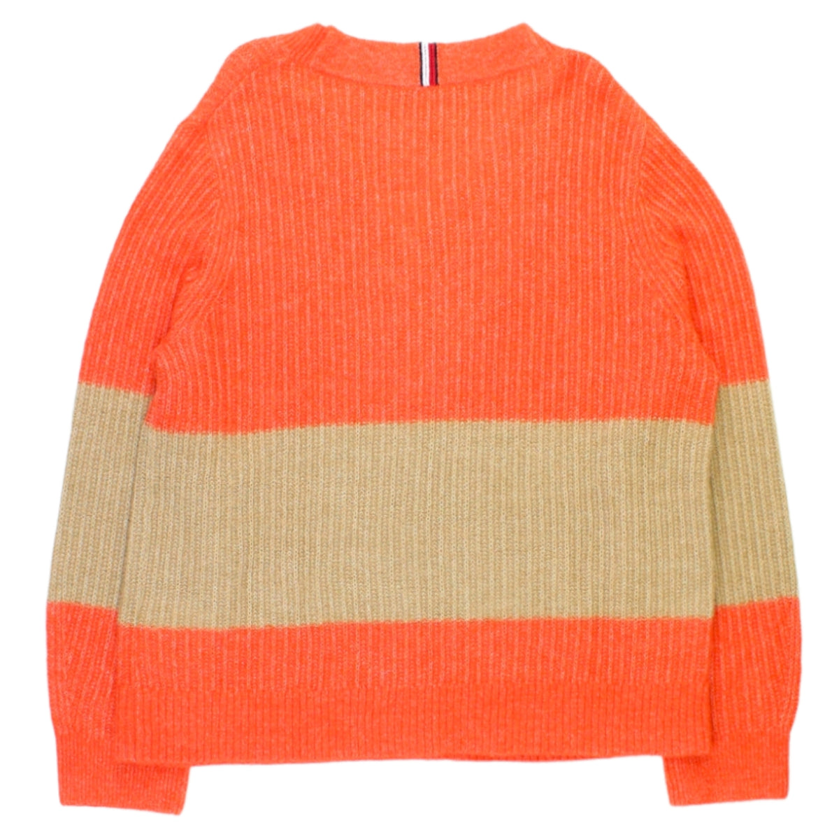 Tommy Hilfiger Orange Alpaca Jumper