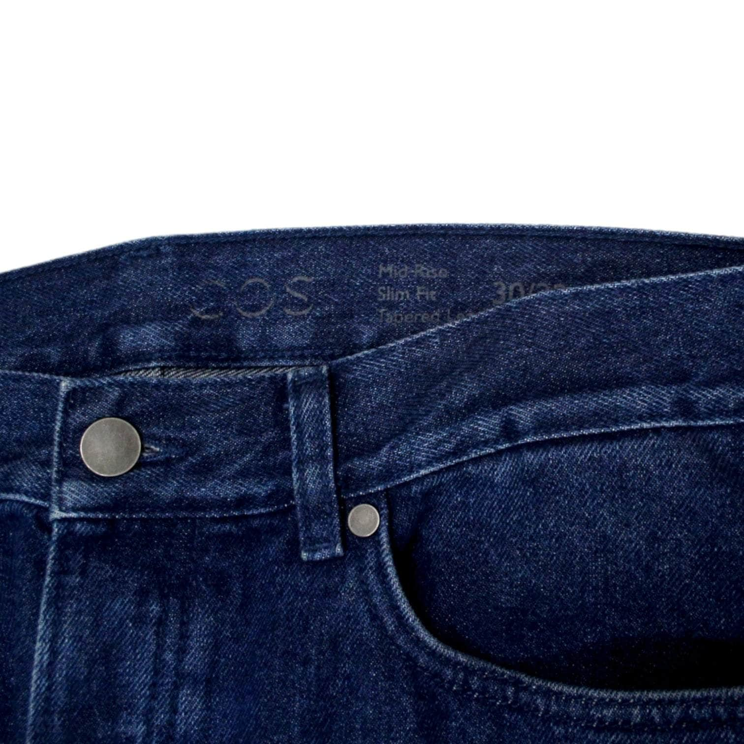 COS Blue Denim Slim Fit Jeans