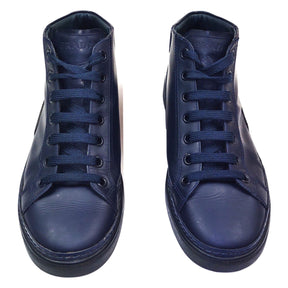 Prada Midnight Blue Hi-Top Trainers