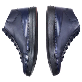 Prada Midnight Blue Hi-Top Trainers