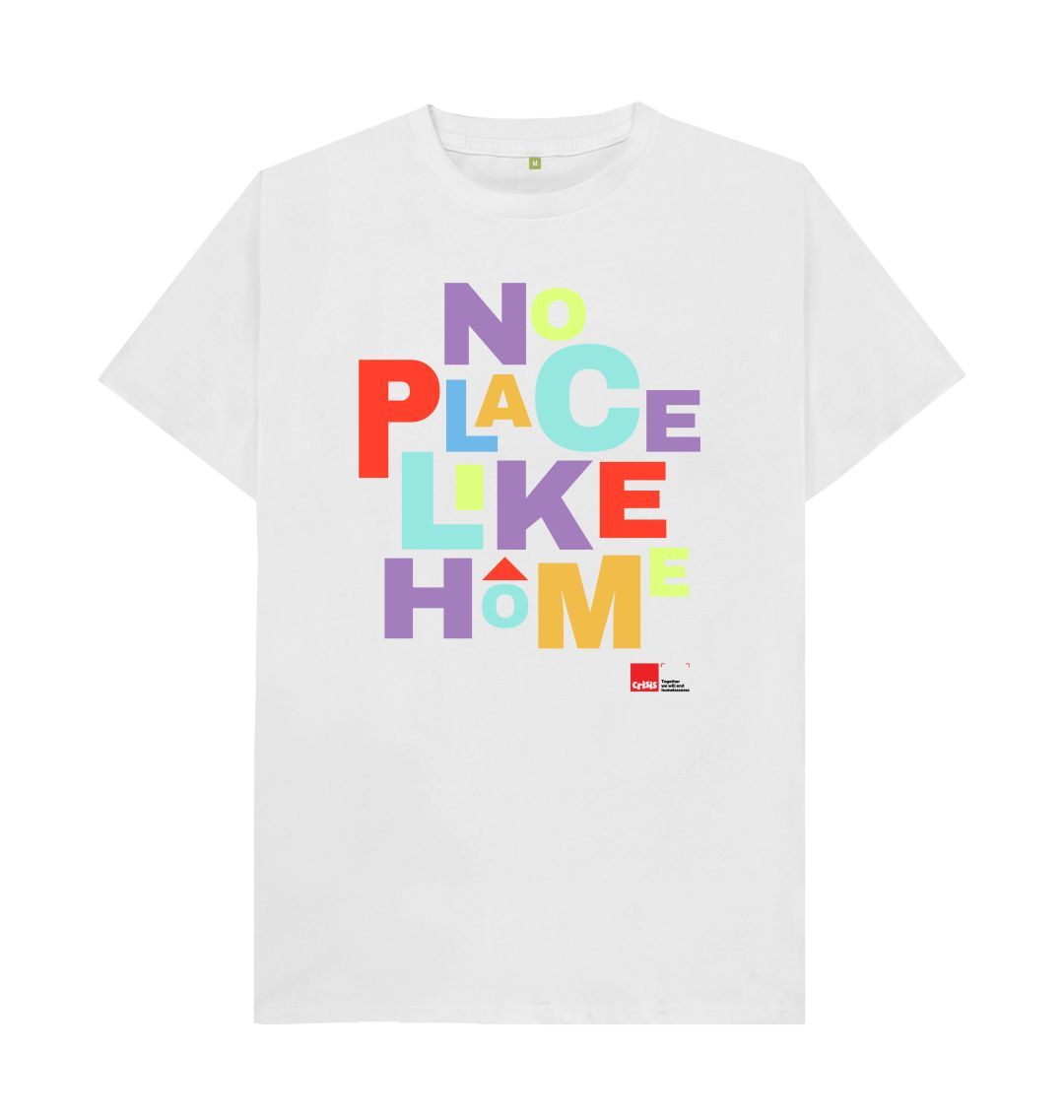 White No Place Like Home T-shirt