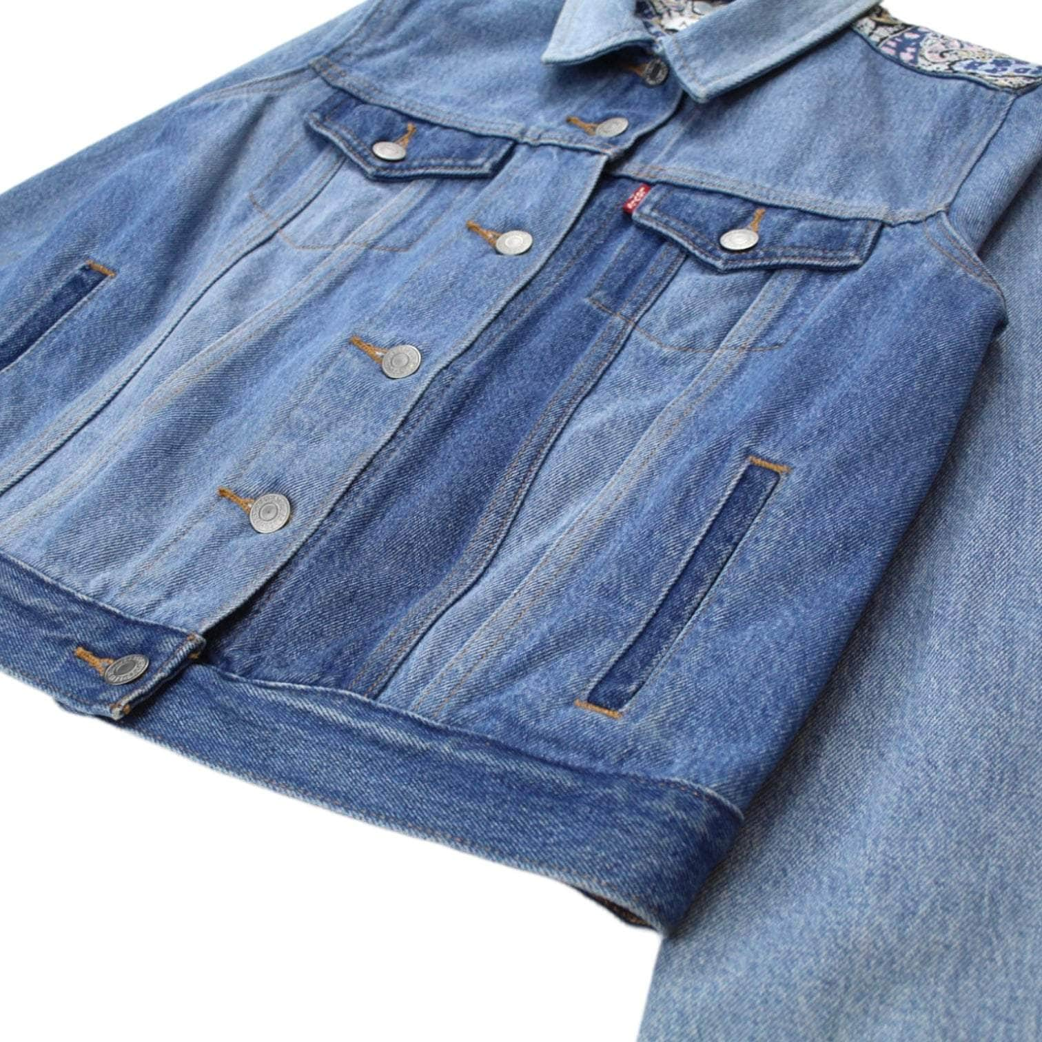 Crisis X NRBY Upcycled Levi's Jacket #No 14