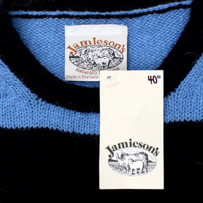 Jamieson's Blue / Multi Knitted Jumper