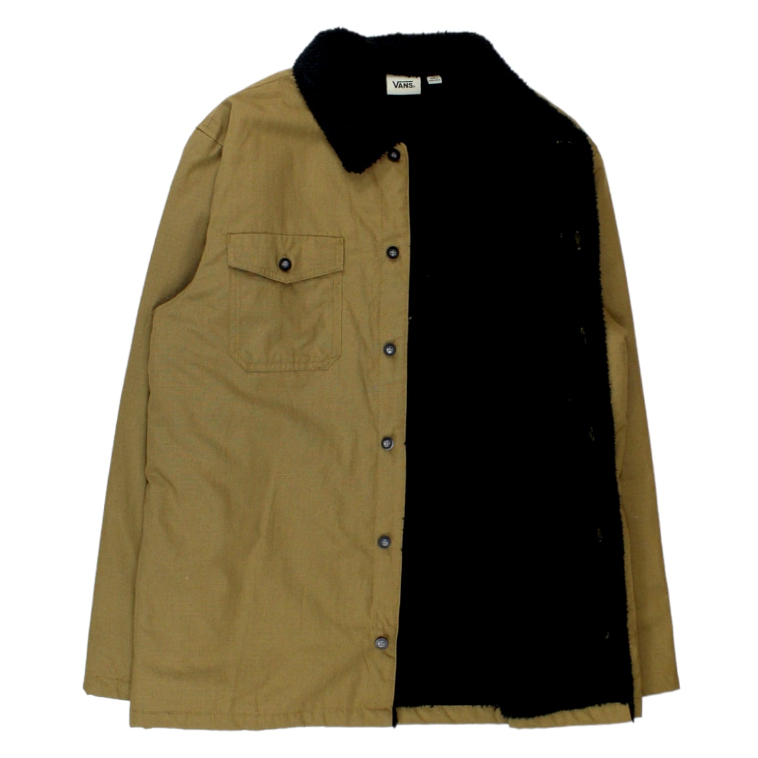 Vans Brown Fleece Lined Jacket