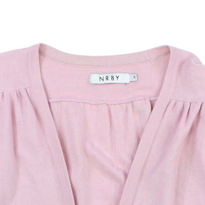 NRBY Pink Cashmere Mix Cardigan
