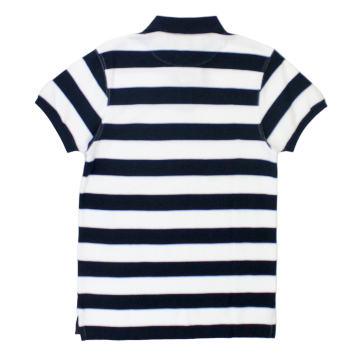 Tyrwhitt Navy & White Striped Polo Shirt