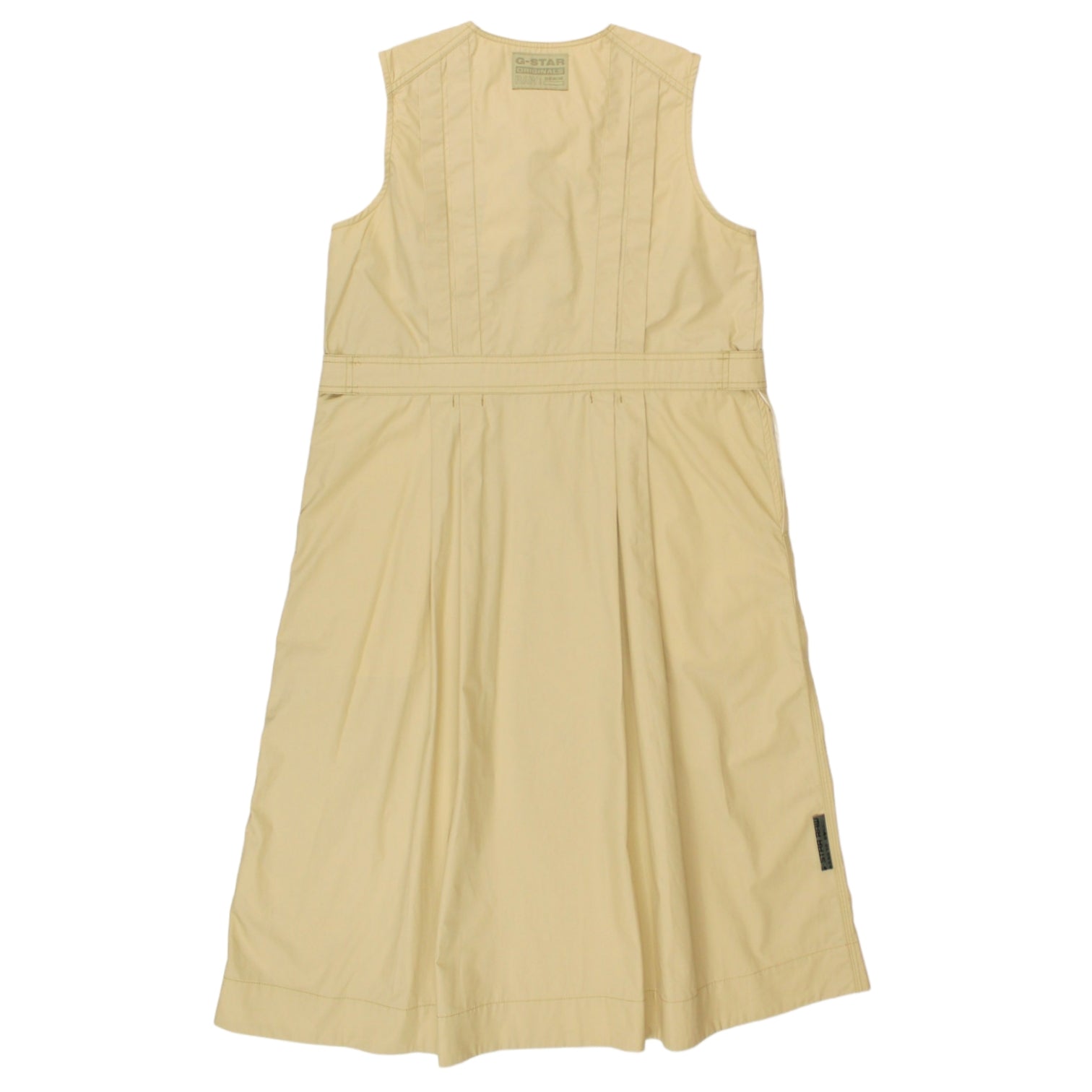 G-Star Cream Fit & Flare Dress