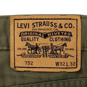 Levi Green Cotton Drill Jeans