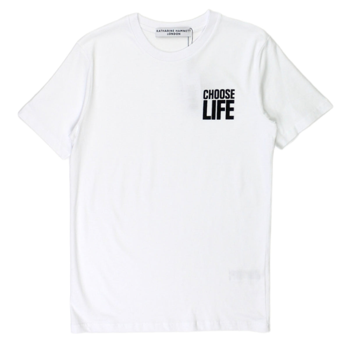 Katherine Hamnett White Life T-Shirt | Shop from Crisis Online