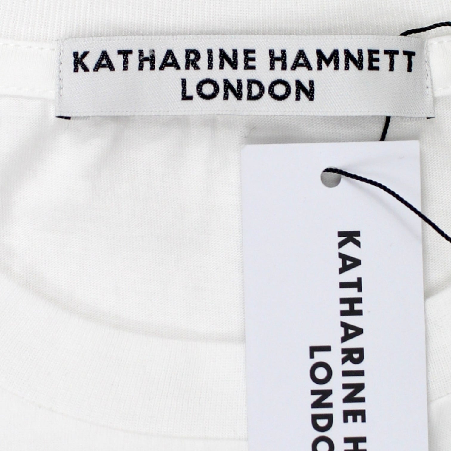 Katherine Hamnett White Protect & Survive T-Shirt