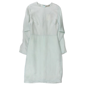 Edeline Lee Mint Silk Dress