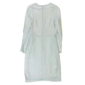 Edeline Lee Mint Silk Dress