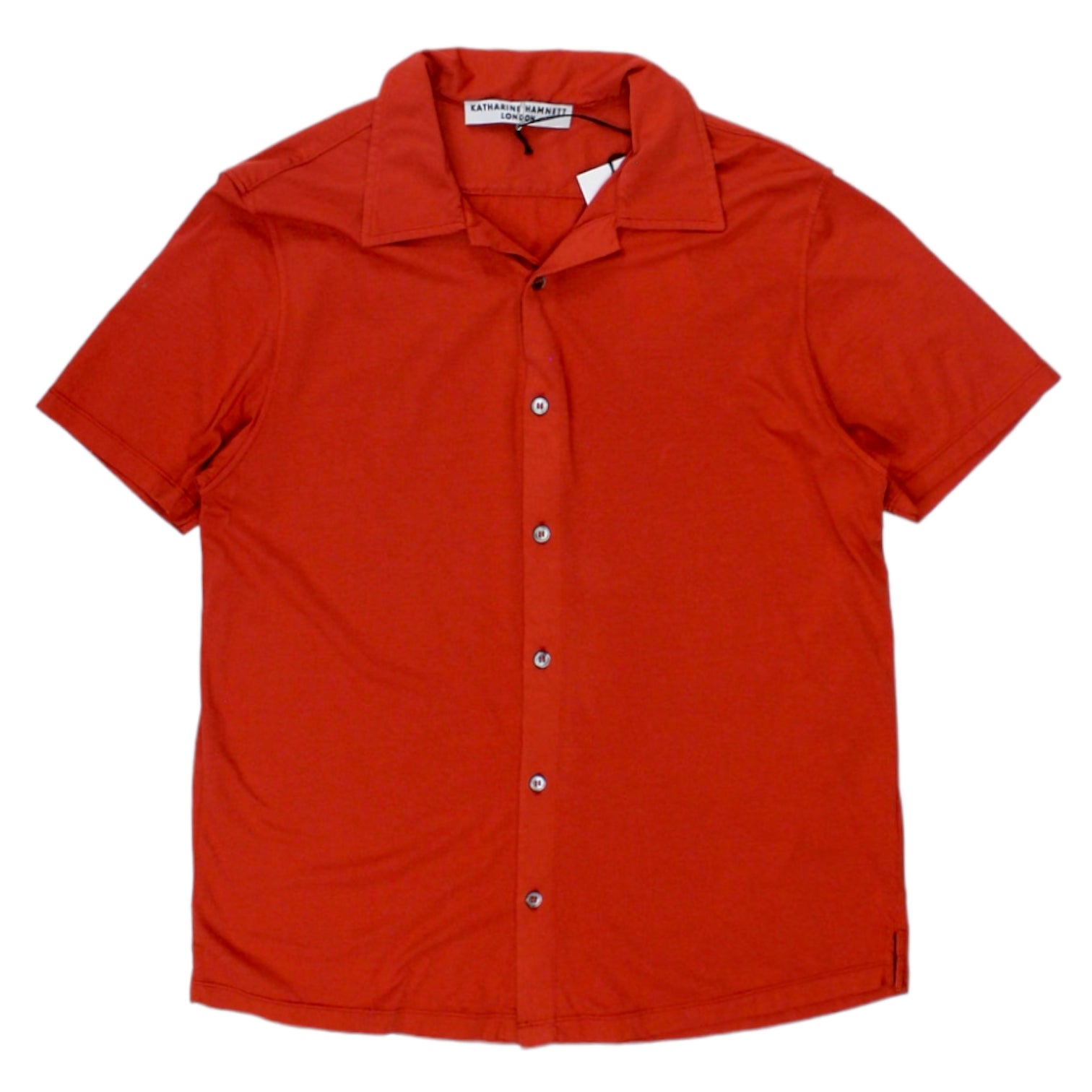 Katherine Hamnett Red Jersey Shirt
