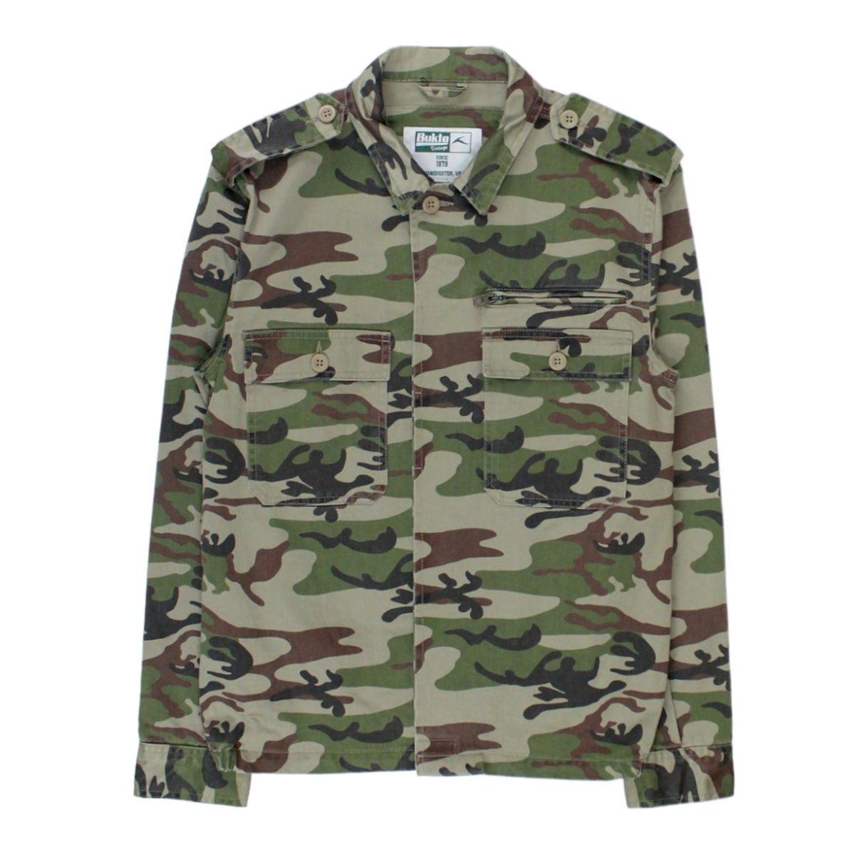 Bukta Green Camo Jacket