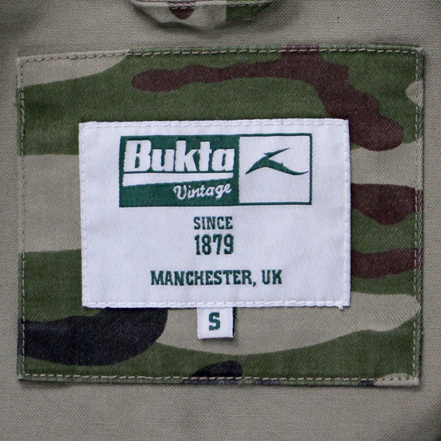 Bukta Green Camo Jacket