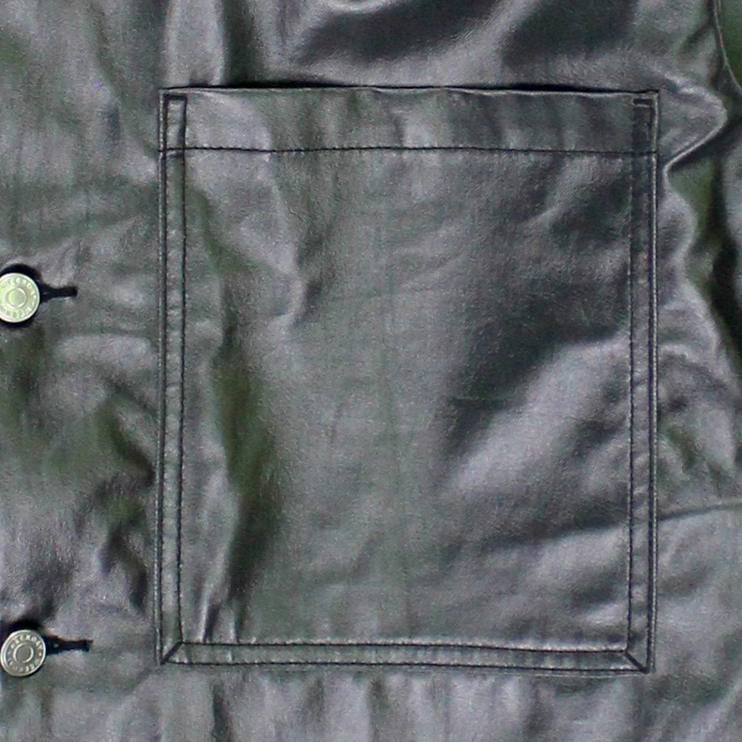 Weekday Gunmetal Metallic Overshirt