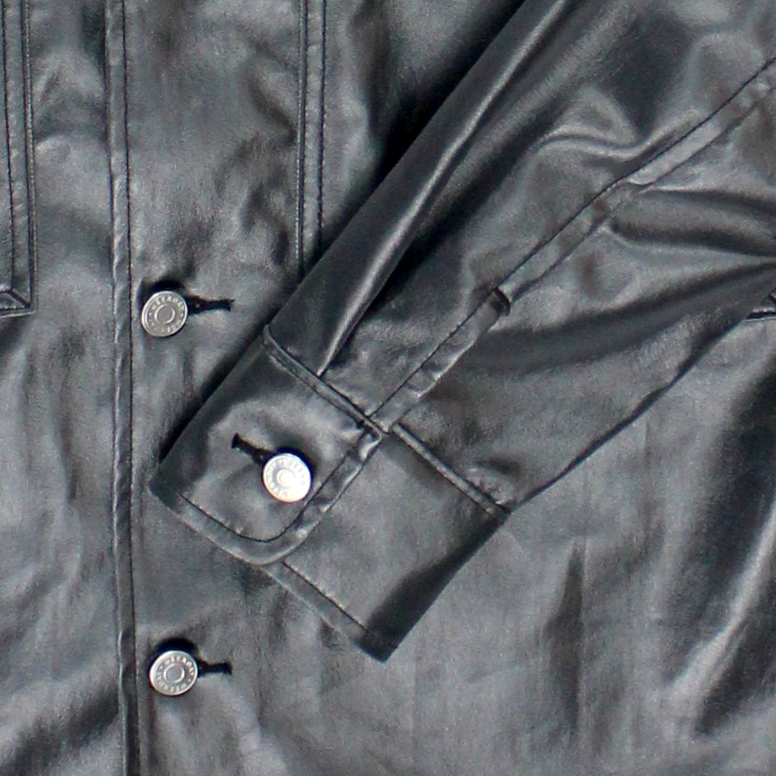 Weekday Gunmetal Metallic Overshirt