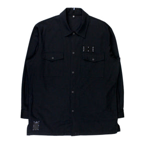 By MCQ Black Twill Overshirt