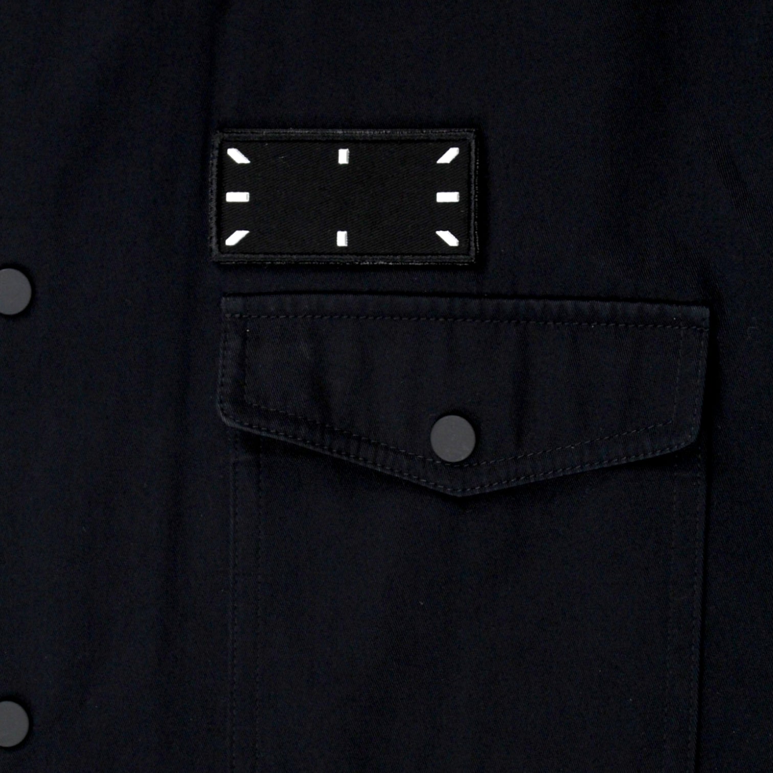 By MCQ Black Twill Overshirt