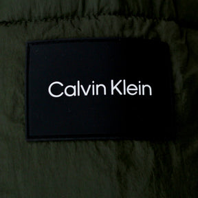 Calvin Klein Olive Crinkle Puffer