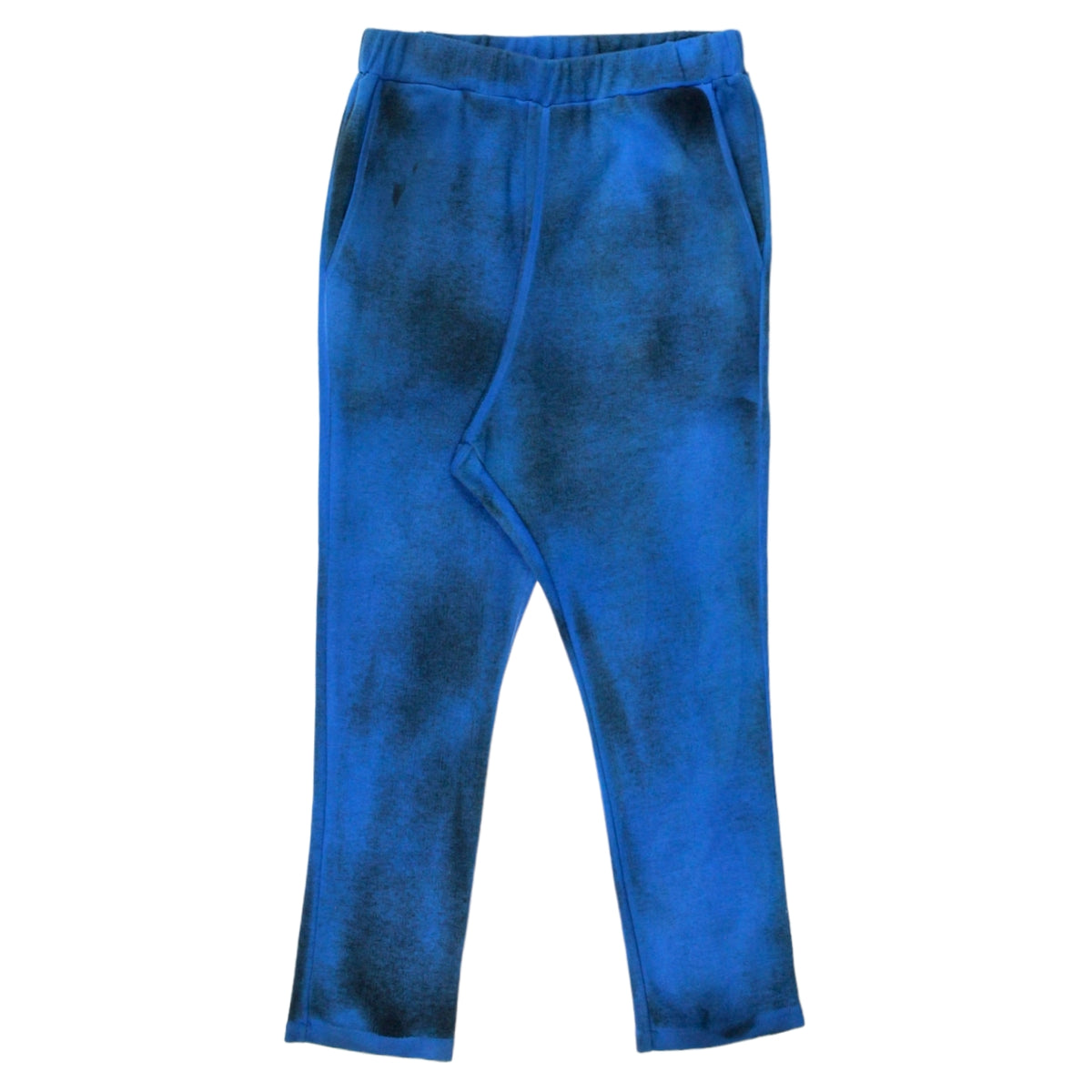 Avant Toi Blue/Green Drop Crotch Jogging Bottoms