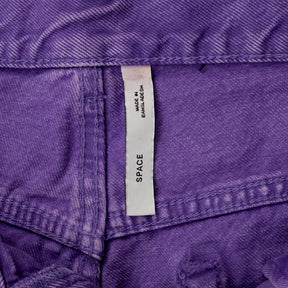 Weekday Purple Space Relaxed Jeans