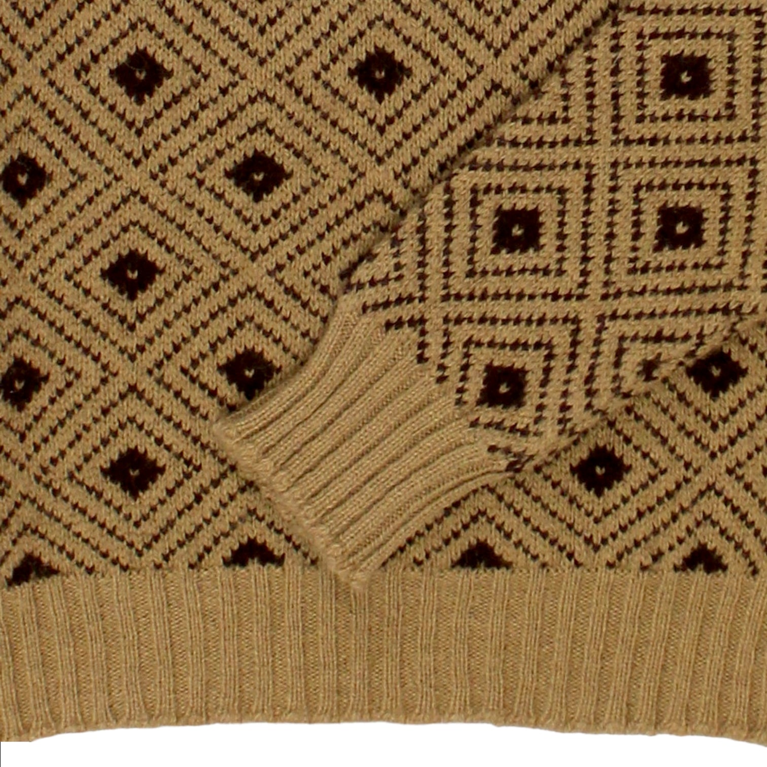 Jamieson's Brown Shetland Wool Jumper