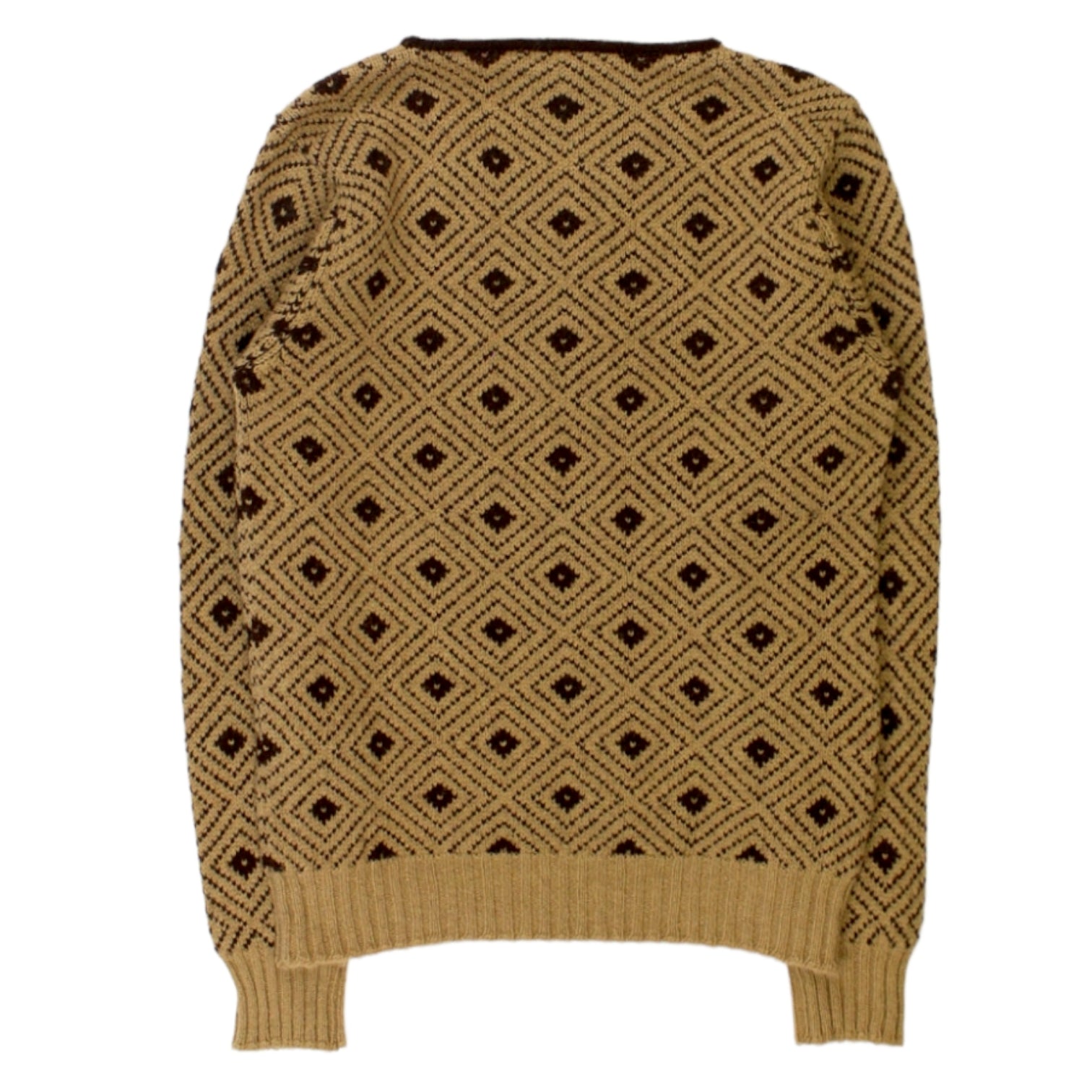 Jamieson's Brown Shetland Wool Jumper