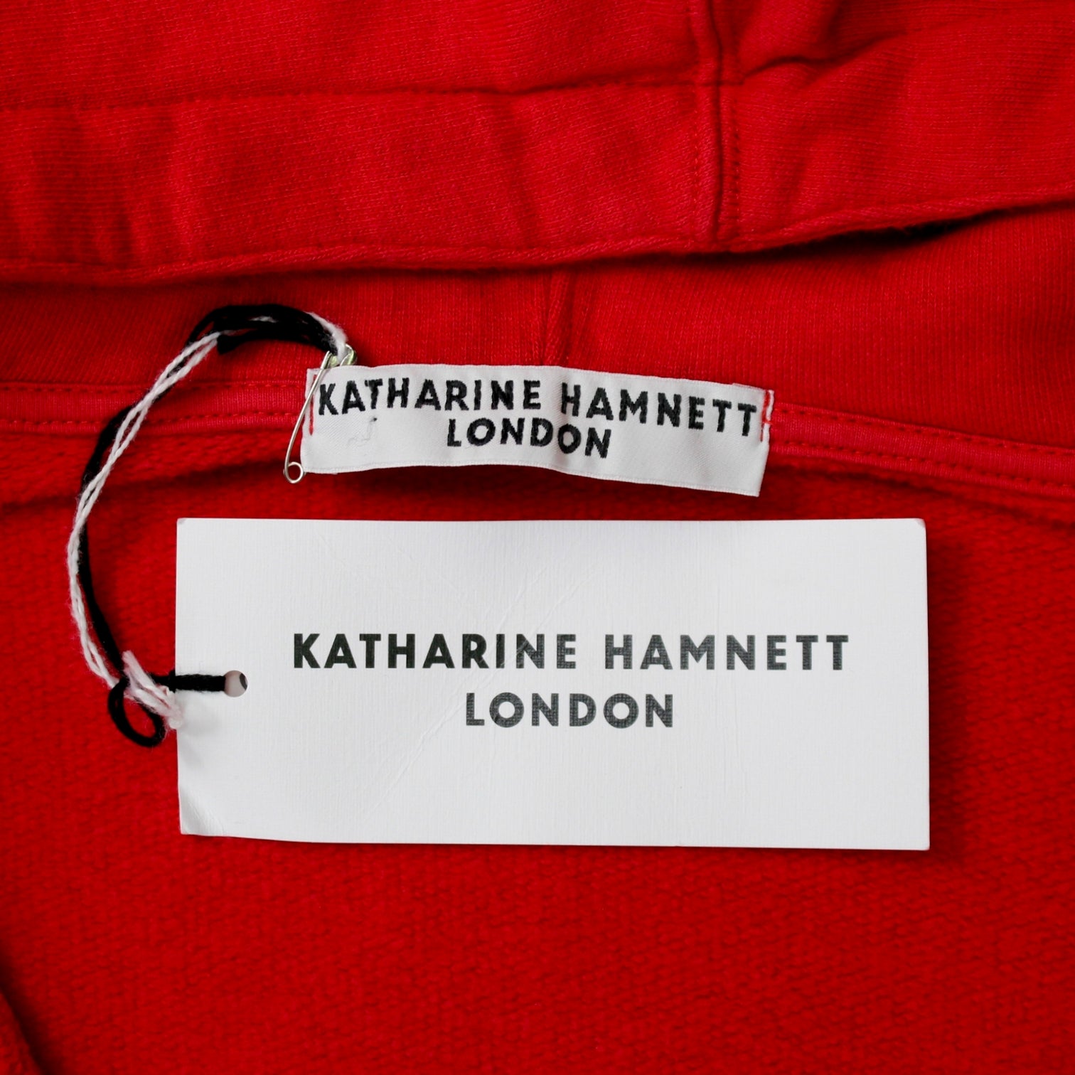Katherine Hamnett Red Sweatshirt Onesie