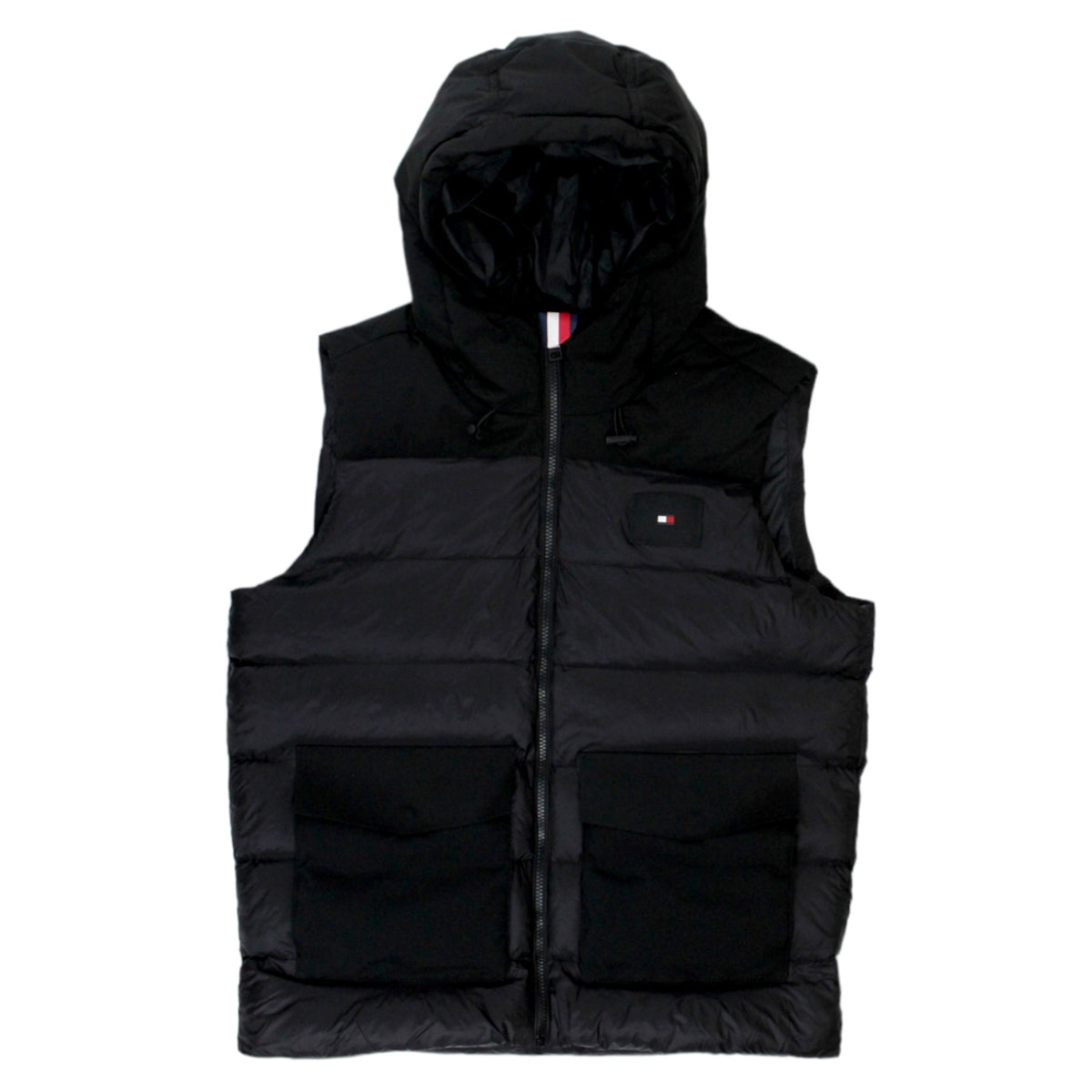 Tommy Hilfiger Black Hooded Gilet