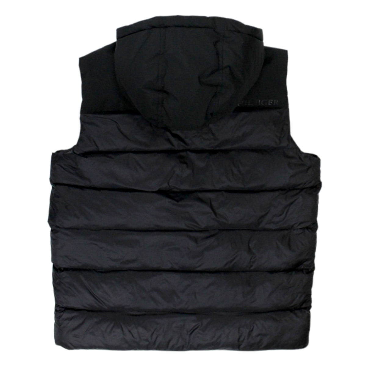 Tommy Hilfiger Black Hooded Gilet