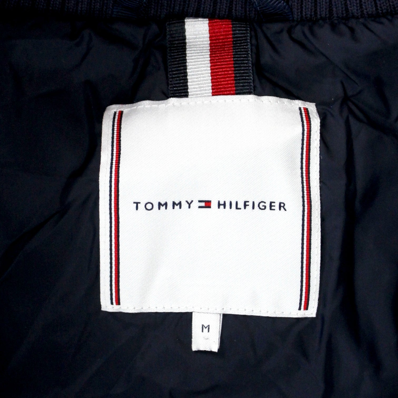 Tommy Hilfiger Navy Puffer Coat