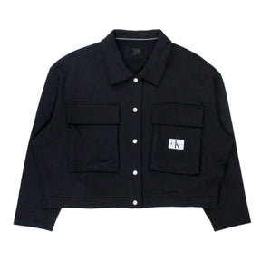 Calvin Klein Black Cropped Jacket