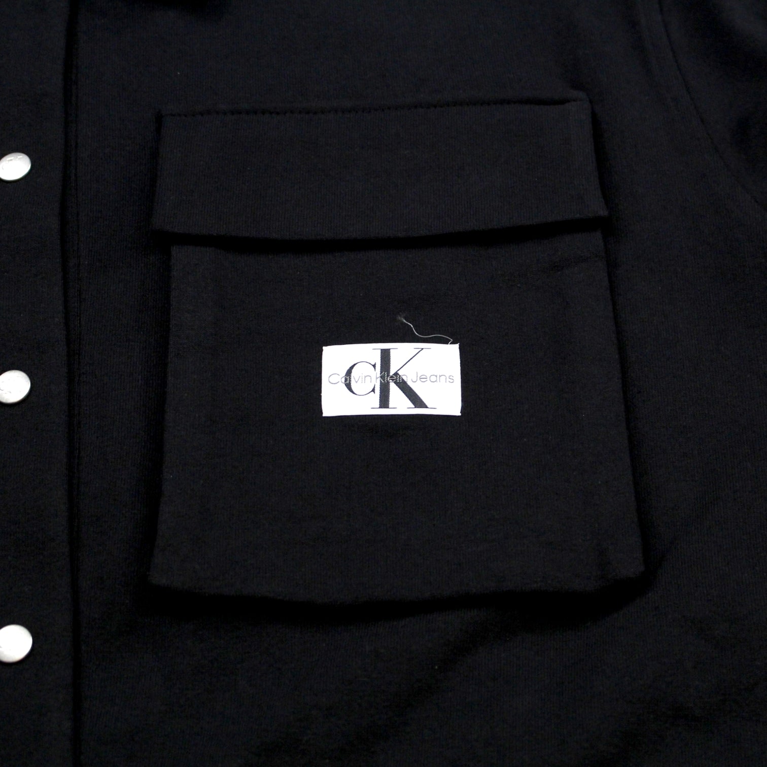 Calvin Klein Black Cropped Jacket