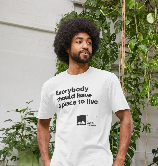 Everybody Should Have A Place To Live White T-shirt